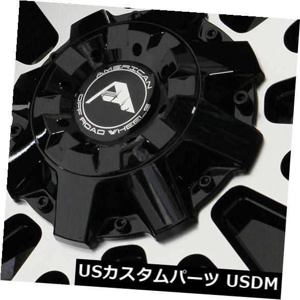 海外輸入ホイール 20x10ブラックマシニングホイールDSF D5 8x170 -24（4個セット） 20x10 Black Machined Wheels DSF D5 8x170 -24 (Set of 4) 【並行輸入品】