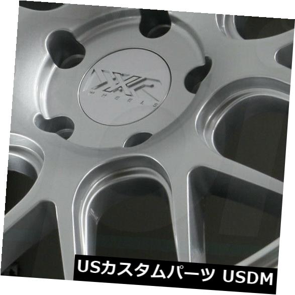 海外輸入ホイール 19x9シルバーMLホイールXXR 530D 5x114.3 35（4個セット） 19x9 Silver ML Wheels XXR 530D 5x114.3 35 (Set of 4) 【並行輸入品】