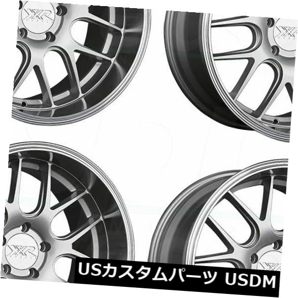 海外輸入ホイール 18x9 / 18x10.5シルバーMLホイールXXR 530D 5x114.3 20/20（4個セット） 18x9/18x10.5 Silver ML Wheels XXR 530D 5x114.3 20/20 (Set of 4) 【並行輸入品】
