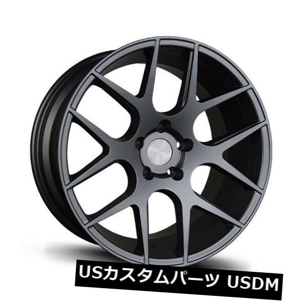 海外輸入ホイール 18x8.5ガンメタルホイールAVID1 AV30 AV-30 5x114.3 35（4個セット） 18x8.5 Gun Metal Wheels AVID1 AV30 AV-30 5x114.3 35 (Set of 4) 【並行輸入品】