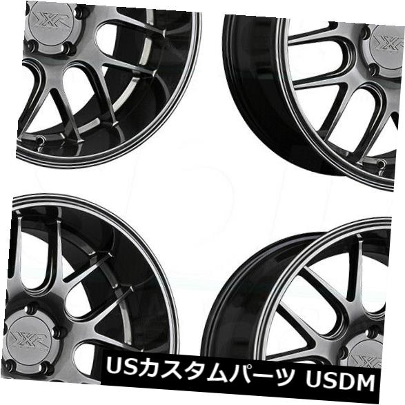 海外輸入ホイール 19x10.5クロムブラックホイールXXR 530D 5x114.3 20（4個セット） 19x10.5 Chromium Black Wheels XXR 530D 5x114.3 20 (Set of 4) 【並行輸入品】