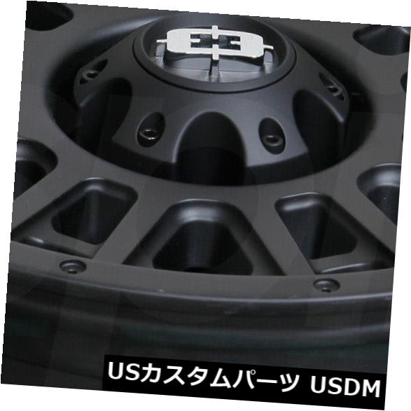 海外輸入ホイール 20x9サテンブラックホイールビジョン418ウィドウ8x170 12（4個セット） 20x9 Satin Black Wheels Vision 418 Widow 8x170 12 (Set of 4) 【並行輸入品】｜カスタムパーツ WORLD倉庫