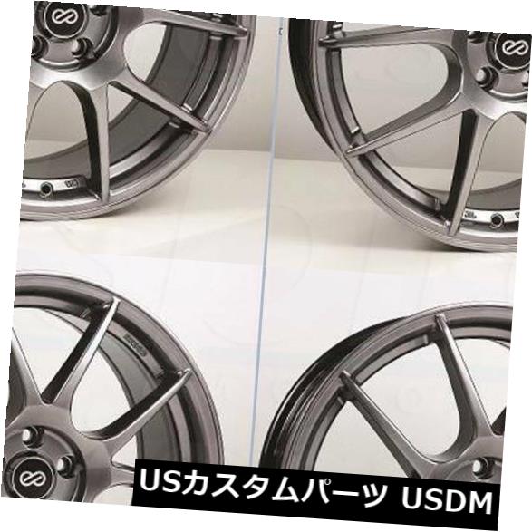 海外輸入ホイール 17x7.5 Hyper Black Wheels Enkei YS5 5x100 45（4個セット） 17x7.5 Hyper Black Wheels Enkei YS5 5x100 45 (Set of 4) 【並行輸入品】｜カスタムパーツ WORLD倉庫