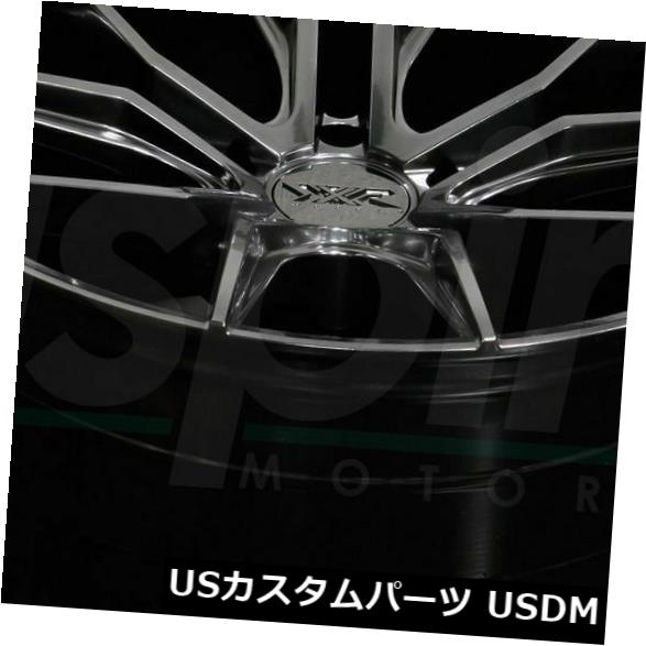 海外輸入ホイール 19x8.5 / 19x10クロムブラックホイールXXR 559 5x114.3 20/20（4個セット） 19x8.5/19x10 Chromium Black Wheels XXR 559 5x114.3 20/20 (Set of 4) 【並行輸入品】