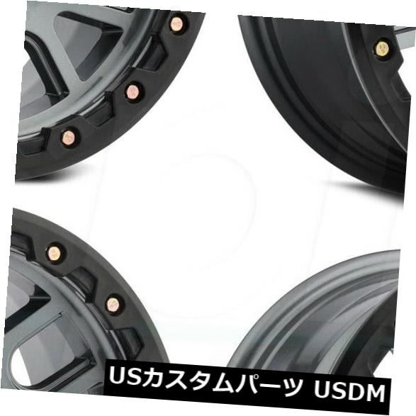 海外輸入ホイール 20x9 Gunmetal Wheels Vision 111 Nemesis 8x170 10(4個セット) 20x9 Gunmetal Wheels Vision 111 Nemesis 8x170 10 (Set of 4) 【並行輸入品】