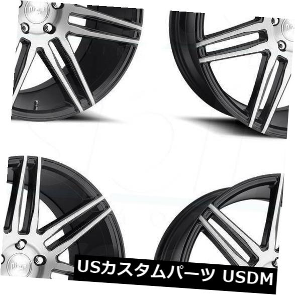 海外輸入ホイール 17x8ブラックマシニングホイールNiche Trento M178 5x120 40（4個セット） 17x8 Black Machined Wheels Niche Trento M178 5x120 40 (Set of 4) 【並行輸入品】｜カスタムパーツ WORLD倉庫