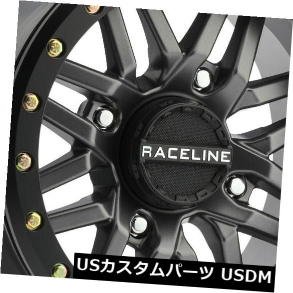 海外輸入ホイール 15x7マットガンメタルホイールRaceline A91G Ryno 4x137 10（4個セット） 15x7 Matte Gunmetal Wheels Raceline A91G Ryno 4x137 10 (Set of 4) 【並行輸入品】
