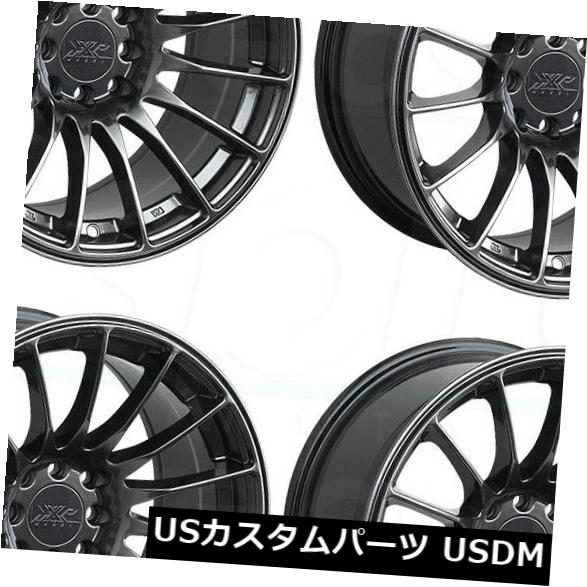 海外輸入ホイール 18x9.75 Chromium Black Wheels XXR 550 5x100 / 5x114.3 19（4個セット） 18x9.75 Chromium Black Wheels XXR 550 5x100/5x114.3 19 (Set of 4) 【並行輸入品】｜カスタムパーツ WORLD倉庫