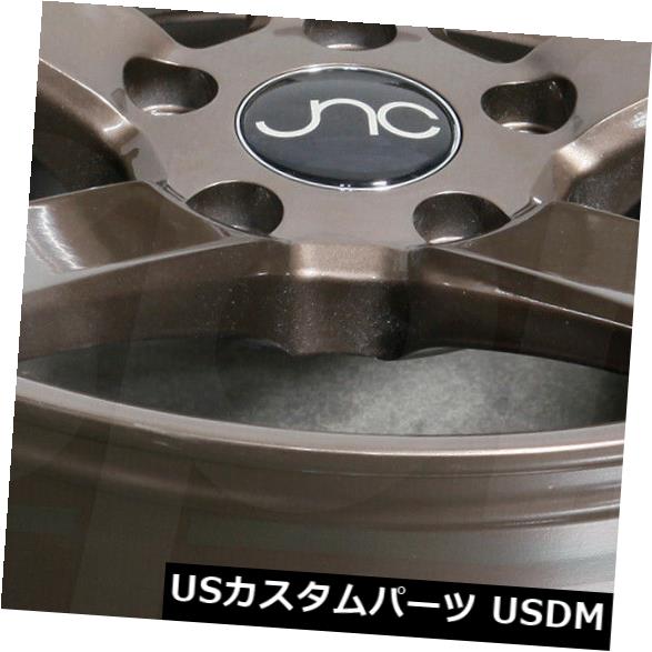 海外輸入ホイール 18x8 / 18x10グロスブロンズホイールJNC 026 JNC026 5x120 35/25（4個セット） 18x8/18x10 Gloss Bronze Wheels JNC 026 JNC026 5x120 35/25 (Set of 4) 【並行輸入品】