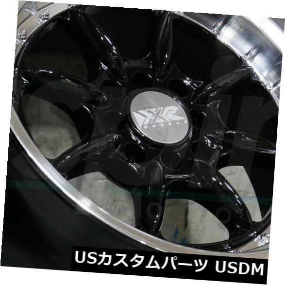 海外輸入ホイール 15x8ブラックMLホイールXXR 002.5 4x100 / 4x114.3 20(4個セット) 15x8 Black ML Wheels XXR 002.5 4x100/4x114.3 20 (Set of 4) 【並行輸入品】|カスタムパーツ WORLD倉庫