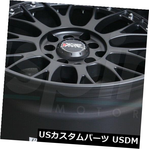海外輸入ホイール 20x8.5フラットブラックホイールXXR 521 5x114.3 / 5x120 32（4個セット） 20x8.5 Flat Black Wheels XXR 521 5x114.3/5x120 32 (Set of 4) 【並行輸入品】
