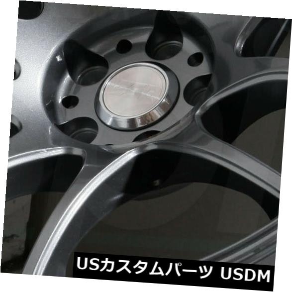 海外輸入ホイール 18x10.5グレーホイールESR SR08 SR8 5x100 22（4個セット） 18x10.5 Grey Wheels ESR SR08 SR8 5x100 22 (Set of 4) 【並行輸入品】