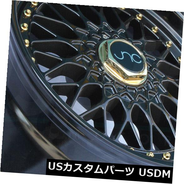 海外輸入ホイール 18x9.5グロスブラック。 ホイールJNC 004 JNC004 5x100 / 5x114.3 25（4個セット） 18x9.5 Gloss Black. Wheels JNC 004 JNC004 5x100/5x114.3 25 (Set of 4) 【並行輸入品】 203,390円
