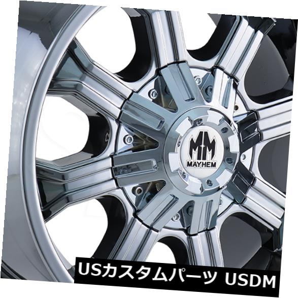 海外輸入ホイール 17x9 PVD Wheels Mayhem Beast 5x114.3 / 5x5 -12（4個セット） 17x9 PVD Wheels Mayhem Beast 5x114.3/5x5 -12 (Set of 4) 【並行輸入品】