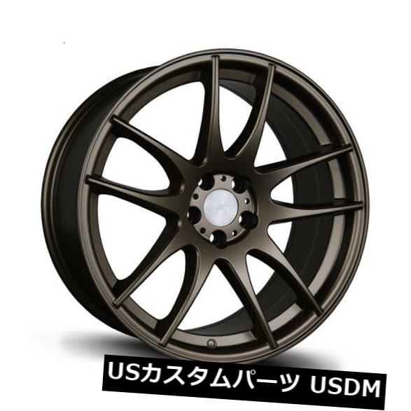 海外輸入ホイール 18x9.5ブロンズホイールAVID1 AV32 AV-32 5x114.3 35(4個セット) 18x9.5 Bronze Wheels AVID1 AV32 AV-32 5x114.3 35 (Set of 4) 【並行輸入品】|カスタムパーツ WORLD倉庫