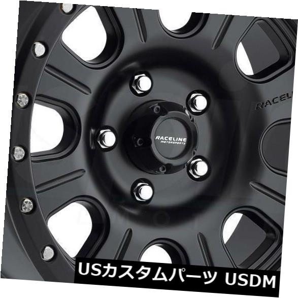 海外輸入ホイール 17x9ブラックホイールRaceline 928Bストリートロックモンスター5x5 / 5x127 -12(4個セット) 17x9 Black Wheels Raceline 928B Street Lock Monster 5x5/5x127 -12 (Set of 4) 【並行輸入品】|カスタムパーツ WORLD倉庫
