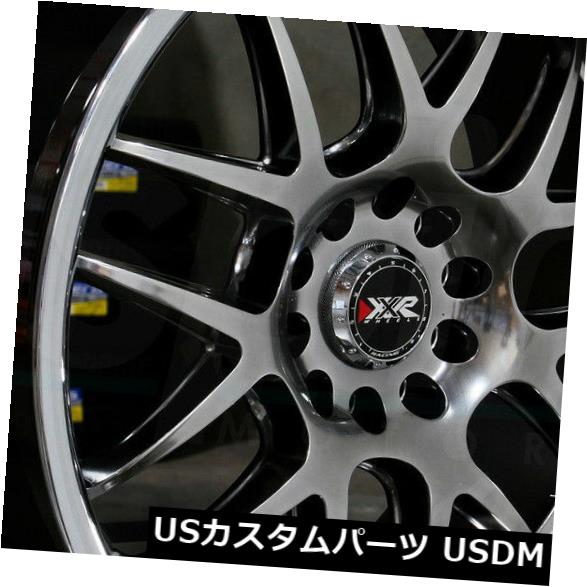 海外輸入ホイール 18x9 / 18x10.5クロムブラックSSCホイールXXR 526 5x114.3 / 5x120 25/20（4個セット） 18x9/18x10.5 Chromium Black SSC Wheels XXR 526 5x114.3/5x120 25/20 (Set of 4) 【並行輸入品】｜カスタムパーツ WORLD倉庫