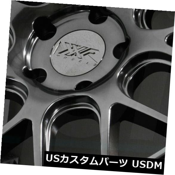 海外輸入ホイール 18x9クロムブラックホイールXXR 530D 5x112 35（4個セット） 18x9 Chromium Black Wheels XXR 530D 5x112 35 (Set of 4) 【並行輸入品】