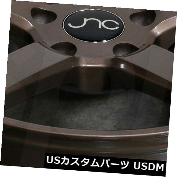 海外輸入ホイール 20x8.5グロスブロンズホイールJNC 026 JNC026 5x112 35（4個セット） 20x8.5 Gloss Bronze Wheels JNC 026 JNC026 5x112 35 (Set of 4) 【並行輸入品】