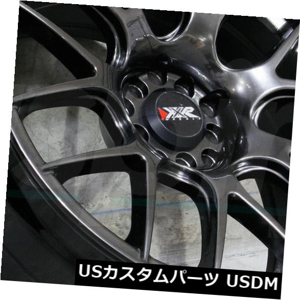 海外輸入ホイール 17x9.75 Chromium Black Wheels XXR 530 5x100 / 5x114.3 25（4個セット） 17x9.75 Chromium Black Wheels XXR 530 5x100/5x114.3 25 (Set of 4) 【並行輸入品】｜カスタムパーツ WORLD倉庫