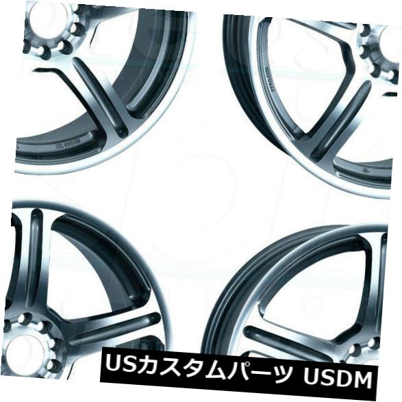 海外輸入ホイール 18x7.5シルバー加工ホイールXXR 772 5x112 / 5x115 42（4個セット） 18x7.5 Silver Machined Wheels XXR 772 5x112/5x115 42 (Set of 4) 【並行輸入品】｜カスタムパーツ WORLD倉庫