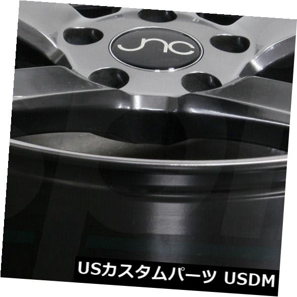 海外輸入ホイール 18x9 Hyper Black Wheels JNC 026 JNC026 5x100 32（4個セット） 18x9 Hyper Black Wheels JNC 026 JNC026 5x100 32 (Set of 4) 【並行輸入品】