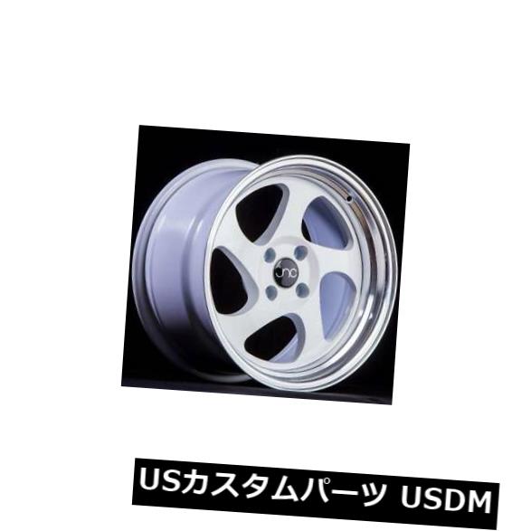 海外輸入ホイール 17x8ホワイトマシンリップホイールJNC 034 JNC034 5x114.3 30(4個セット) 17x8 White Machine Lip Wheels JNC 034 JNC034 5x114.3 30 (Set of 4) 【並行輸入品】|カスタムパーツ WORLD倉庫