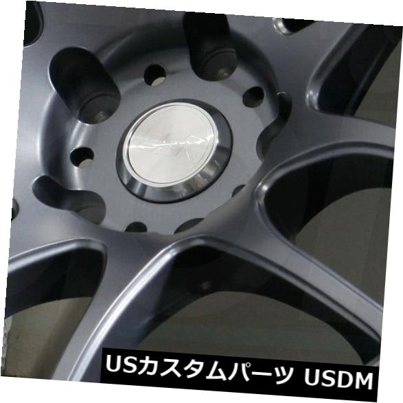 海外輸入ホイール 19x8.5チタンホイールESR SR08 SR8 5x114.3 30（4個セット） 19x8.5 Titanium Wheels ESR SR08 SR8 5x114.3 30 (Set of 4) 【並行輸入品】