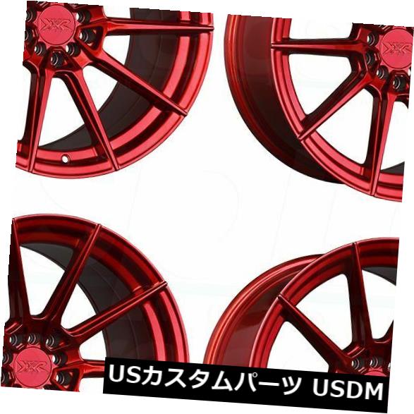 海外輸入ホイール 18x8.5キャンディレッドホイールXXR 567 5x100 / 5x114.3 20（4個セット） 18x8.5 Candy Red Wheels XXR 567 5x100/5x114.3 20 (Set of 4) 【並行輸入品】｜カスタムパーツ WORLD倉庫