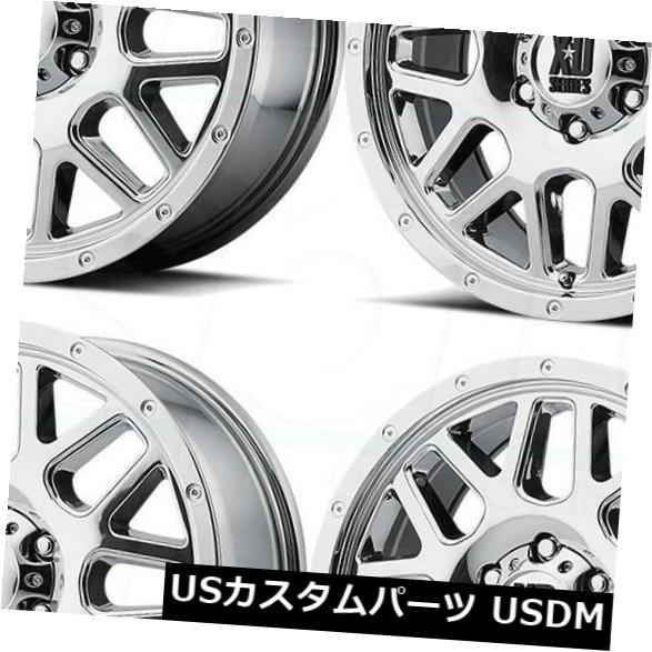 海外輸入ホイール 17x7.5 PVDホイールXD XD820グレネード5x130 45（4個セット） 17x7.5 PVD Wheels XD XD820 Grenade 5x130 45 (Set of 4) 【並行輸入品】