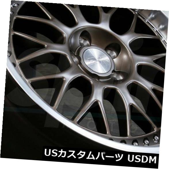 海外輸入ホイール 18x9.5 / 18x10.5ブロンズホイールESR SR01 SR1 5x114.3 35/22（4個セット） 18x9.5/18x10.5 Bronze Wheels ESR SR01 SR1 5x114.3 35/22 (Set of 4) 【並行輸入品】