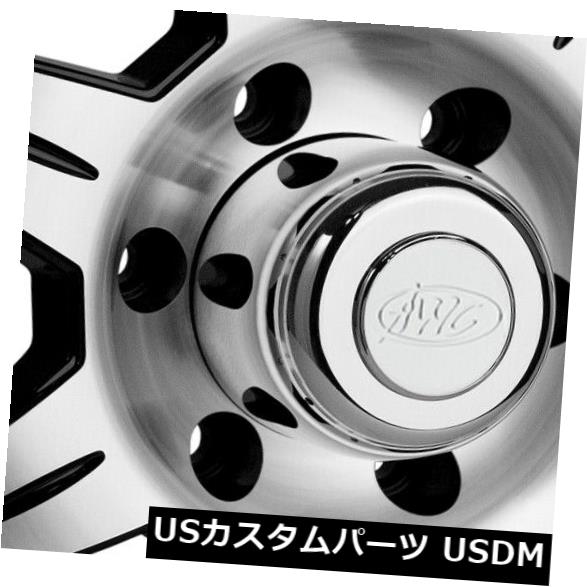 海外輸入ホイール 16x6ブラックマシニングホイールRaceline 870シリーズ6x5.5 / 6x139.7 0（4個セット） 16x6 Black Machined Wheels Raceline 870 Series 6x5.5/6x139.7 0 (Set of 4) 【並行輸入品】｜カスタムパーツ WORLD倉庫 174,680円