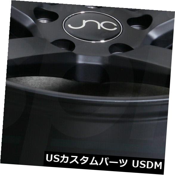 海外輸入ホイール 20x8.5マットブラックホイールJNC 026 JNC026 5x114.3 40（4個セット） 20x8.5 Matte Black Wheels JNC 026 JNC026 5x114.3 40 (Set of 4) 【並行輸入品】｜カスタムパーツ WORLD倉庫