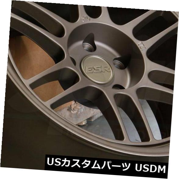 海外輸入ホイール 17x9ブロンズホイールESR SR11 5x100 30(4個セット) 17x9 Bronze Wheels ESR SR11 5x100 30 (Set of 4) 【並行輸入品】|カスタムパーツ WORLD倉庫