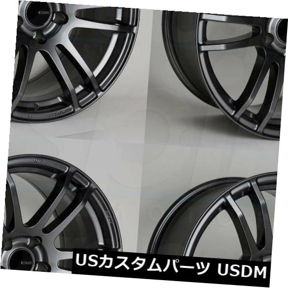 海外輸入ホイール 17x9ガンメタルペイントホイールエンケイTSP6 5x100 45(4個セット) 17x9 Gunmetal Paint Wheels Enkei TSP6 5x100 45 (Set of 4) 【並行輸入品】|カスタムパーツ WORLD倉庫