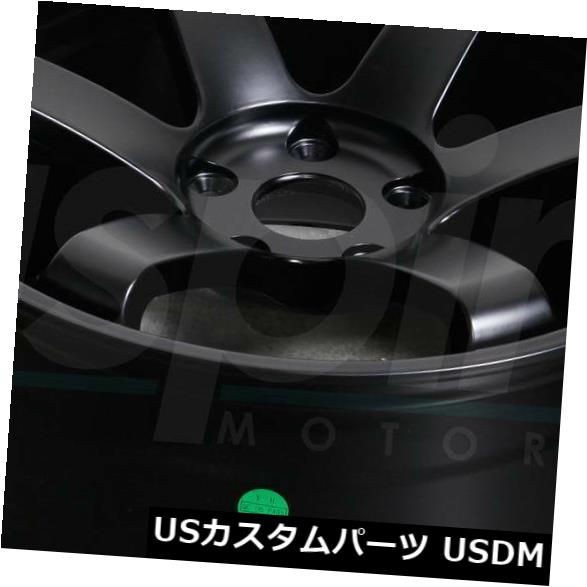 海外輸入ホイール 17x8.25マットブラックホイールJNC 014 JNC014 5x100 32（4個セット） 17x8.25 Matte Black Wheels JNC 014 JNC014 5x100 32 (Set of 4) 【並行輸入品】｜カスタムパーツ WORLD倉庫