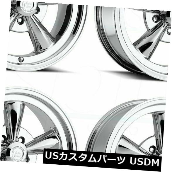 海外輸入ホイール 17x8 Chrome Wheels Vision 141 Legend 5 5x4.75 19（4個セット） 17x8 Chrome Wheels Vision 141 Legend 5 5x4.75 19 (Set of 4) 【並行輸入品】