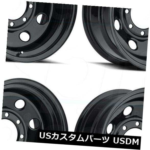 海外輸入ホイール 17x8 Black Wheels Vision HD 85 Soft 8 6x5.5 / 6x139.7 -12（4個セット） 17x8 Black Wheels Vision HD 85 Soft 8 6x5.5/6x139.7 -12 (Set of 4) 【並行輸入品】｜カスタムパーツ WORLD倉庫