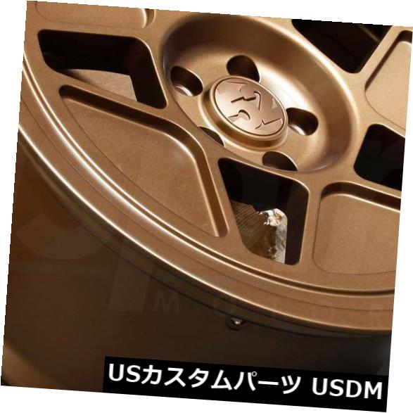 海外輸入ホイール 19x8.5ブロックブロンズホイール1552 TARMAC_R43 5x114.3 35（4個セット） 19x8.5 Block Bronze Wheels 1552 TARMAC_R43 5x114.3 35 (Set of 4) 【並行輸入品】｜カスタムパーツ WORLD倉庫