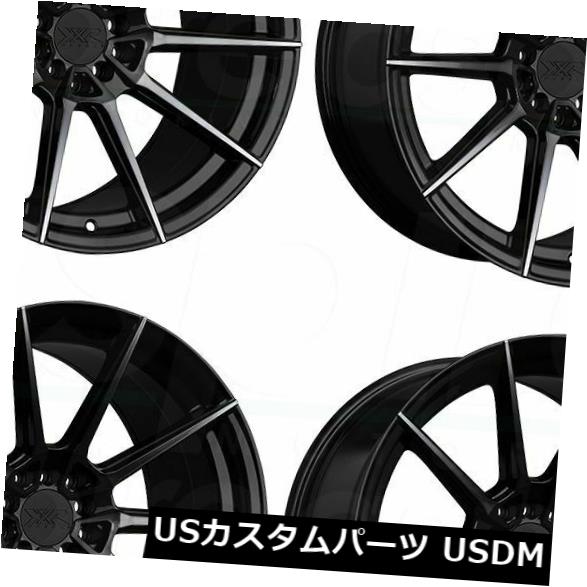 海外輸入ホイール 18x8.5ファントムブラックホイールXXR 567 5x108 / 5x112 35（4個セット） 18x8.5 Phantom Black Wheels XXR 567 5x108/5x112 35 (Set of 4) 【並行輸入品】｜カスタムパーツ WORLD倉庫