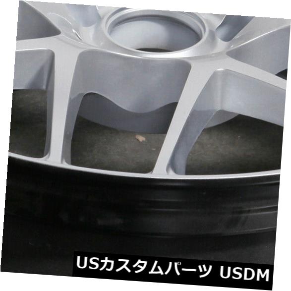 海外輸入ホイール 19x8.5 / 19x9.5 Hyper Silver Wheels Concave Fit P40 5x120 35/33（4個セット） 19x8.5/19x9.5 Hyper Silver Wheels Concave fit P40 5x120 35/33 (Set of 4) 【並行輸入品】｜カスタムパーツ WORLD倉庫