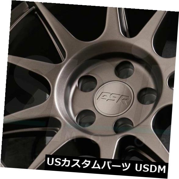 海外輸入ホイール 18x8.5 / 18x9.5ブロンズホイールESR SR13 5x114.3 30/35(4個セット) 18x8.5/18x9.5 Bronze Wheels ESR SR13 5x114.3 30/35 (Set of 4) 【並行輸入品】|カスタムパーツ WORLD倉庫