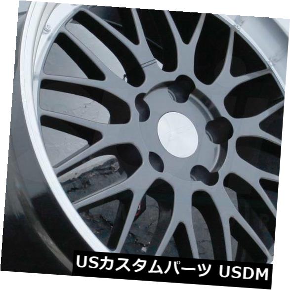 海外輸入ホイール 18x8.5 / 18x9.5ガンメタルホイールESR SR05 SR5 5x120 30/35(4個セット) 18x8.5/18x9.5 Gun Metal Wheels ESR SR05 SR5 5x120 30/35 (Set of 4) 【並行輸入品】|カスタムパーツ WORLD倉庫