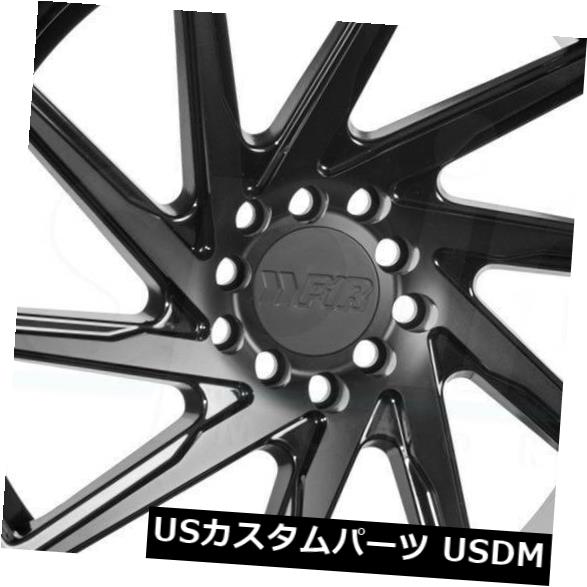 海外輸入ホイール 18x9.5ダブルブラックホイールF1R F29 5x114.3 / 5x120 38(4個セット) 18x9.5 Double Black Wheels F1R F29 5x114.3/5x120 38 (Set of 4) 【並行輸入品】|カスタムパーツ WORLD倉庫