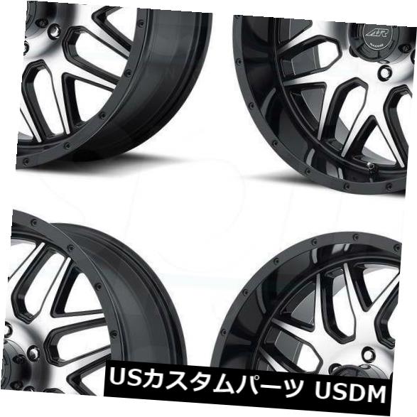海外輸入ホイール 18x9ブラックマシンホイールAmerican Racing AR910 8x170 18(4個セット) 18x9 Black Machine Wheels American Racing AR910 8x170 18 (Set of 4) 【並行輸入品】|カスタムパーツ WORLD倉庫