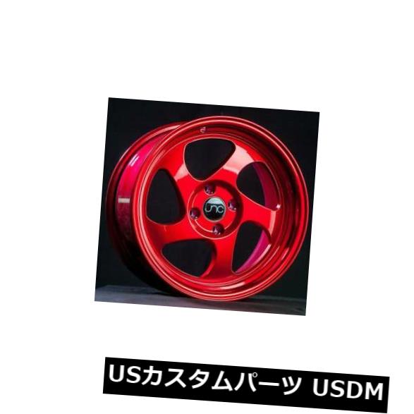 海外輸入ホイール 18x9 / 18x10キャンディレッドホイールJNC 034 JNC034 5x114.3 30/30（4個セット） 18x9/18x10 Candy Red Wheels JNC 034 JNC034 5x114.3 30/30 (Set of 4) 【並行輸入品】｜カスタムパーツ WORLD倉庫