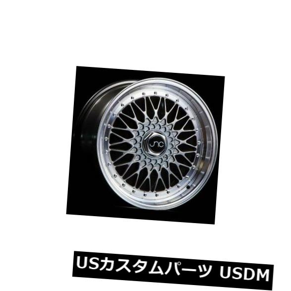 海外輸入ホイール 18x9.5ハイパーブラックマシンリップホイールJNC 004 JNC004 5x100 / 5x114.3 30（4個セット） 18x9.5 Hyper Black Machine Lip Wheels JNC 004 JNC004 5x100/5x114.3 30 (Set of 4) 【並行輸入品】