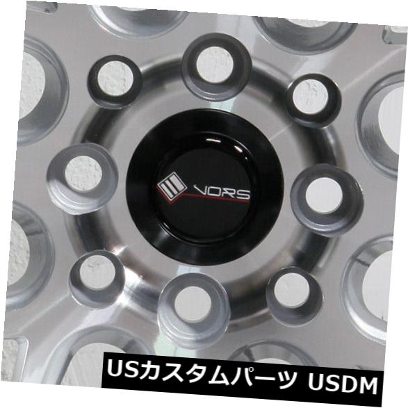 海外輸入ホイール 4-新しい15 "Vors VR7ホイール15x9 4x100 / 4x114.3 0シルバーリム 4-New 15" Vors VR7 Wheels 15x9 4x100/4x114.3 0 Silver Rims 【並行輸入品】|カスタムパーツ WORLD倉庫
