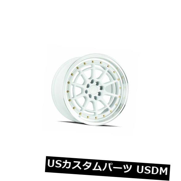 海外輸入ホイール 4-New 16 "Aodhan AH04 AH4 Wheels 16x8 4x100 / 4x114.3 15ホワイトゴールドリベットリム 4-New 16" Aodhan AH04 AH4 Wheels 16x8 4x100/4x114.3 15 White Gold Rivet Rims 【並行輸入品】|カスタムパーツ WORLD倉庫