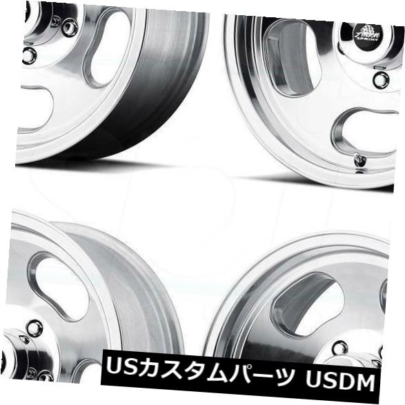 海外輸入ホイール 4-New 15 "American Racing VN69 Ansen Sprint Wheels 15x7 4x114.3 / 4x4.5 0ポリッシュ仕上げ 4-New 15" American Racing VN69 Ansen Sprint Wheels 15x7 4x114.3/4x4.5 0 Polished 【並行輸入品】｜カスタムパーツ WORLD倉庫